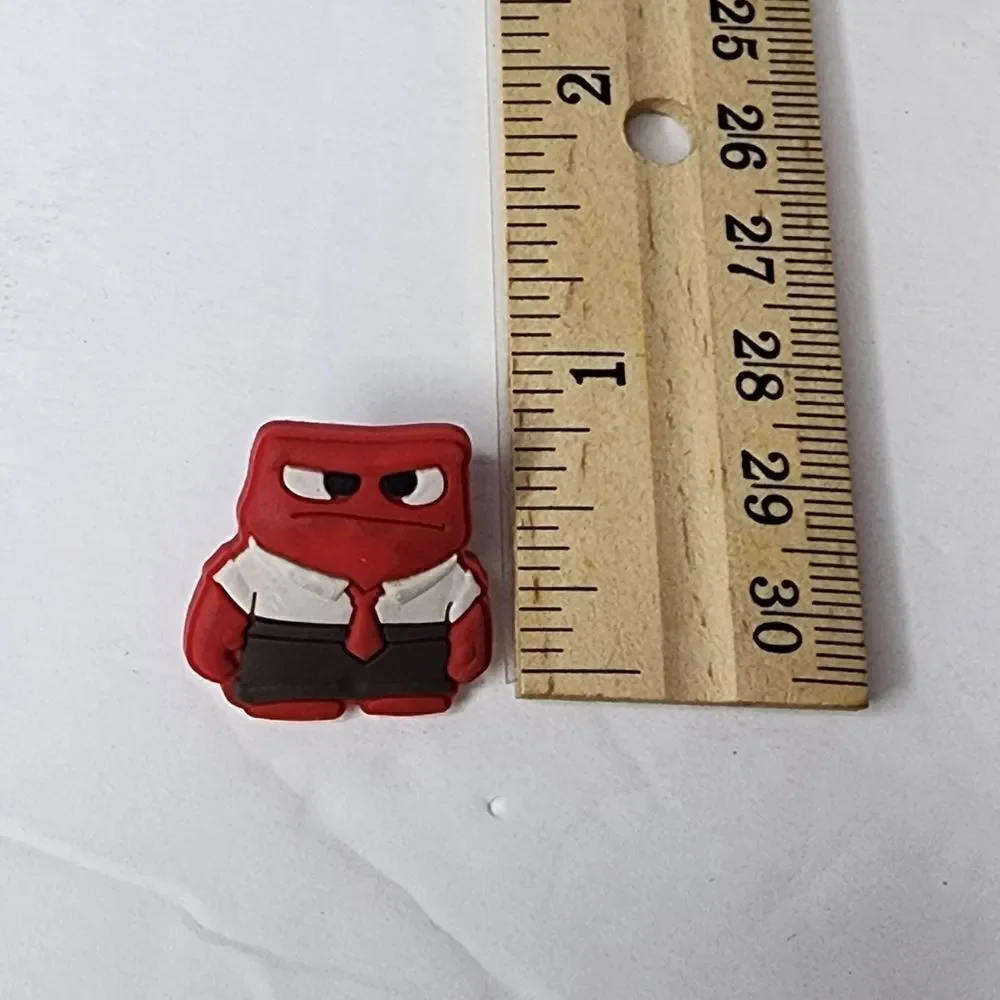 Jibbits Shoe Charm for CROCS inside out ANGER